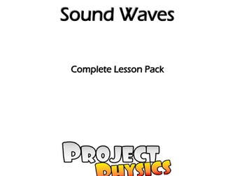 GCSE Physics Sound Waves Complete Lesson Pack (with Practical)