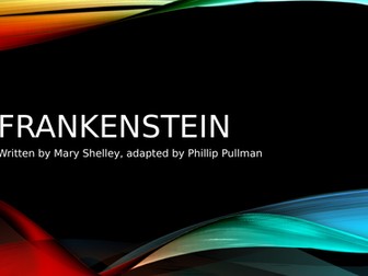Frankenstein Play Scheme of Work