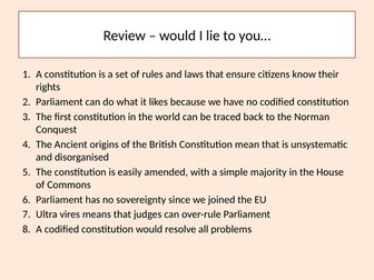 UK Constitutional Reform