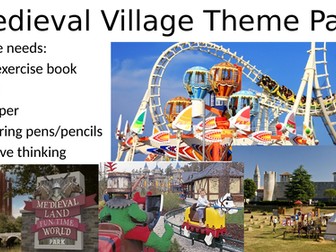 End of Term  y7 Medieval Themepark