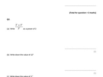 Higher GCSE Maths  Exam Q and A Ppt (Grades 4 to 7)