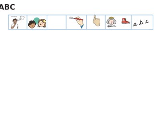 EYFS and Year 1 marking strips