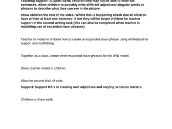 Y4- Setting description