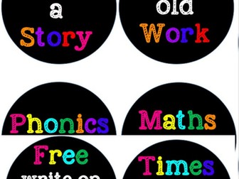 Finished Work Display