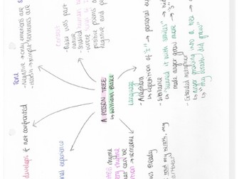 9-1 GCSE English Edexcel - Conflict Poetry Annotated poems and maps