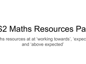 KS2 Maths - four operations resources