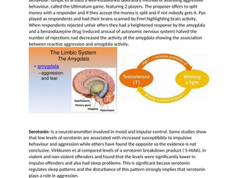 A level AQA Psychology Agression notes