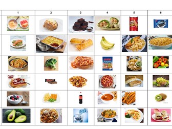 Healthy Eating Discussion Grid