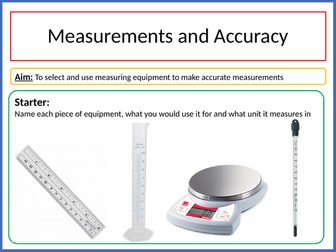 Measurements and Accuracy