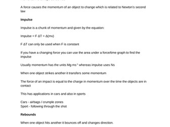 Year 2 AQA A Level Physics Notes with Astrophysics