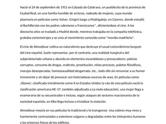 ¿Quién es Pedro Almodóvar?