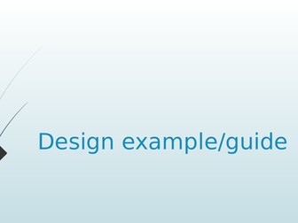 Design candidate guide