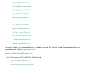 Early Years Christmas Play (Non-religious) more speaking parts