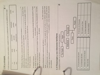 VOLVER - A Level - Synopsis (Synopsis, characters, colours)