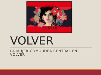 VOLVER - A Level - Las mujeres