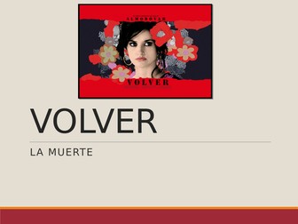 VOLVER - A Level - La muerte
