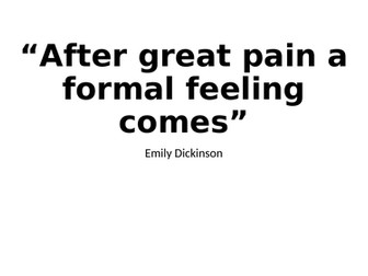 Emily Dickinson poems