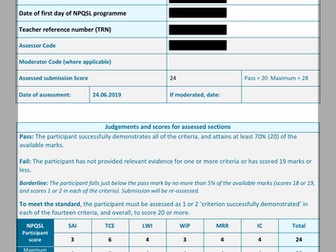 NPQSL Essay - Improving whole school behaviour