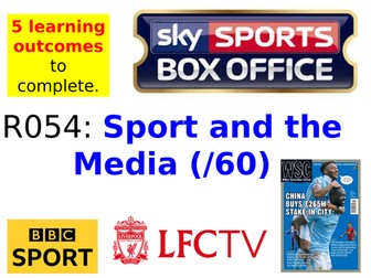 Cambridge National Sport Studies R054 LO1