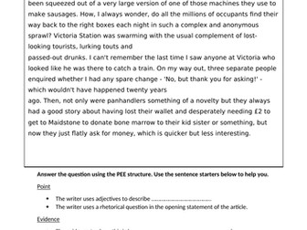 Analysing non-fiction