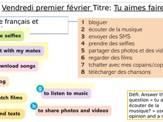Dynamo 1 Module 3  Tu aimes faire ça?