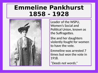 Women In History Display