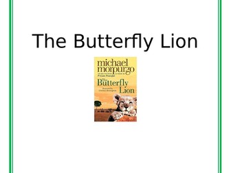 Butterfly Lion Guided Reading Booklet