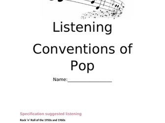 OCR Conventions of Pop