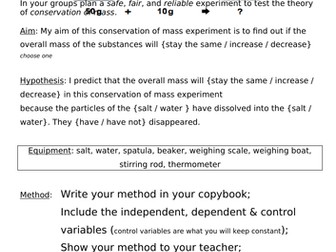 Writing a Method - Practical Experiment Write-up