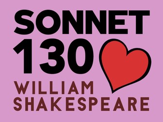 Sonnet 130: Shakespeare