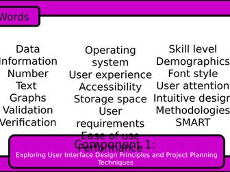 BTEC Digital Information Technology course breakdown display
