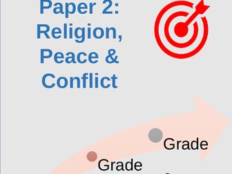 Student revision journal: AQA Religion, peace & conflict paper 2