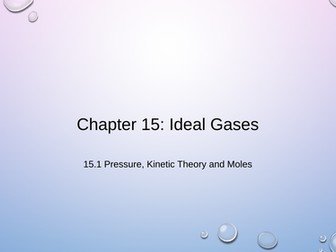 A Level Physics - Ideal Gases Presentations and Student workbook (for OCR-A)