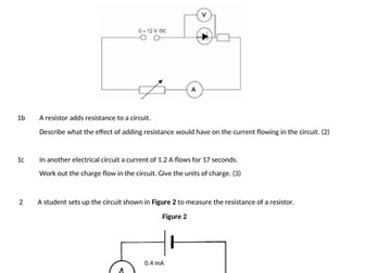 GCSE - Physics - Electricity