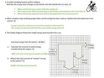 GCSE - Physics - Energy