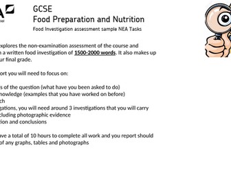AQA food Investiogation help ppt raising agents