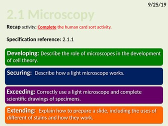 OCR Biology A- Chapter 2 Basic Components of Living Systems