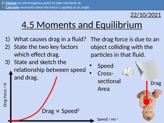 OCR AS level Physics: Moments and Equilibrium