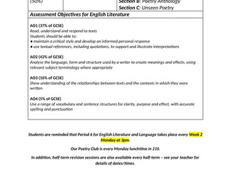 Edexcel Literature Guide for Teachers and Students