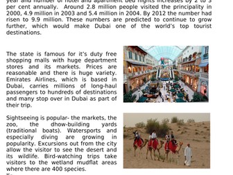 BTEC Tech Award in Travel and Tourism - COMPONENT 2