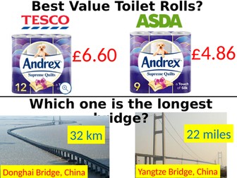 Metric to Imperial for Low/Middle Ability GCSE Foundation
