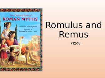 Romulus and Remus Reading Comprehension  questions and supporting slides