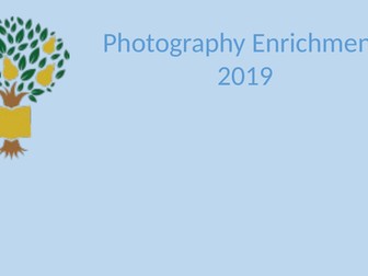 Photography enrichment/club - challenges