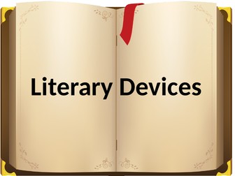 English Literary Devices Display