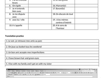 GCSE French Revision AQA
