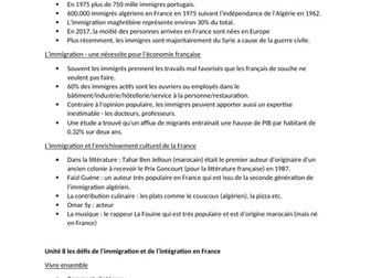 Edexcel French A Level notes for theme 3