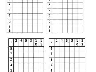 Speedy Times Tables Grid (KS2)
