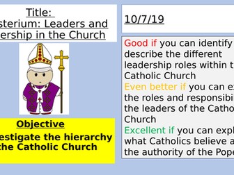 Leadership and leaders of Catholic Church