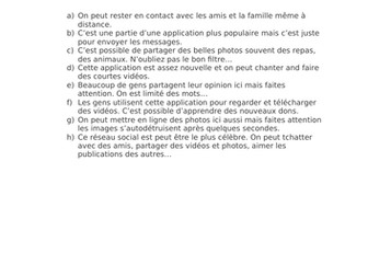 Quel réseau social?