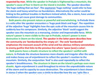 Storm on the island analysis image